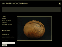 Tablet Screenshot of jbphippswoodturning.com